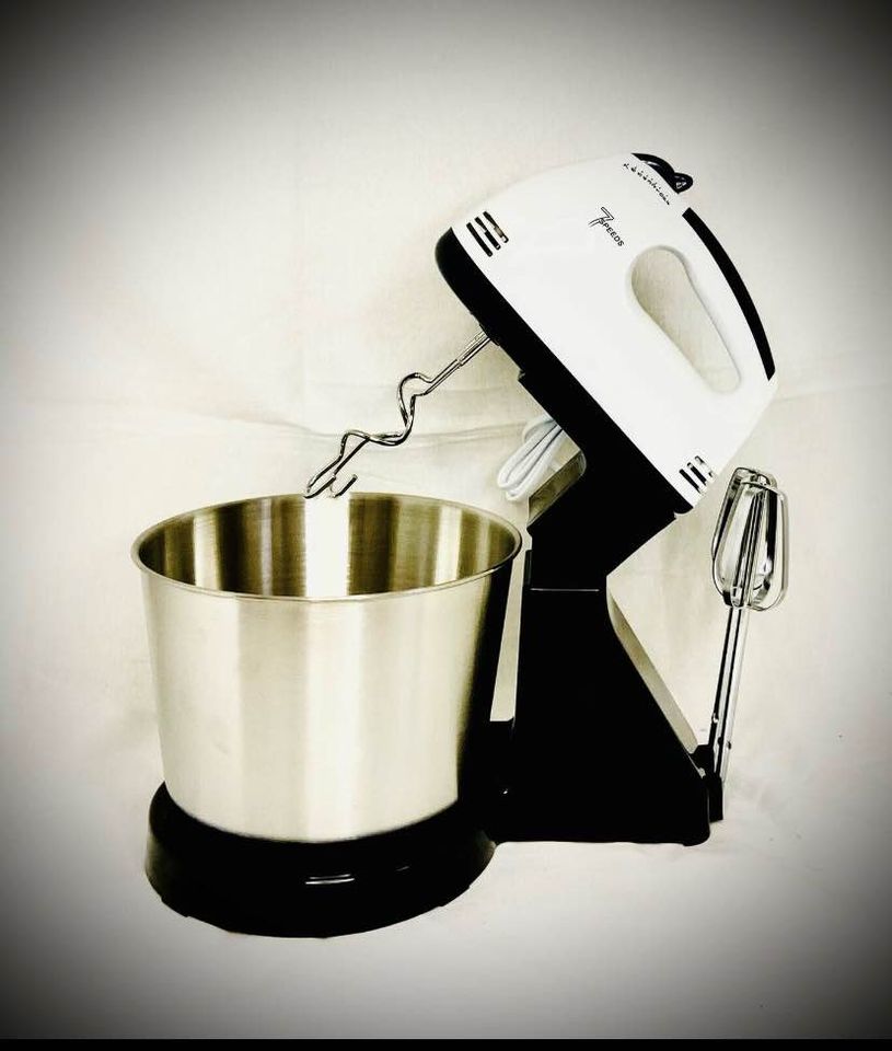 Handmixer mit Rührschüssel Handrührgerät 3in1 Royal Swiss