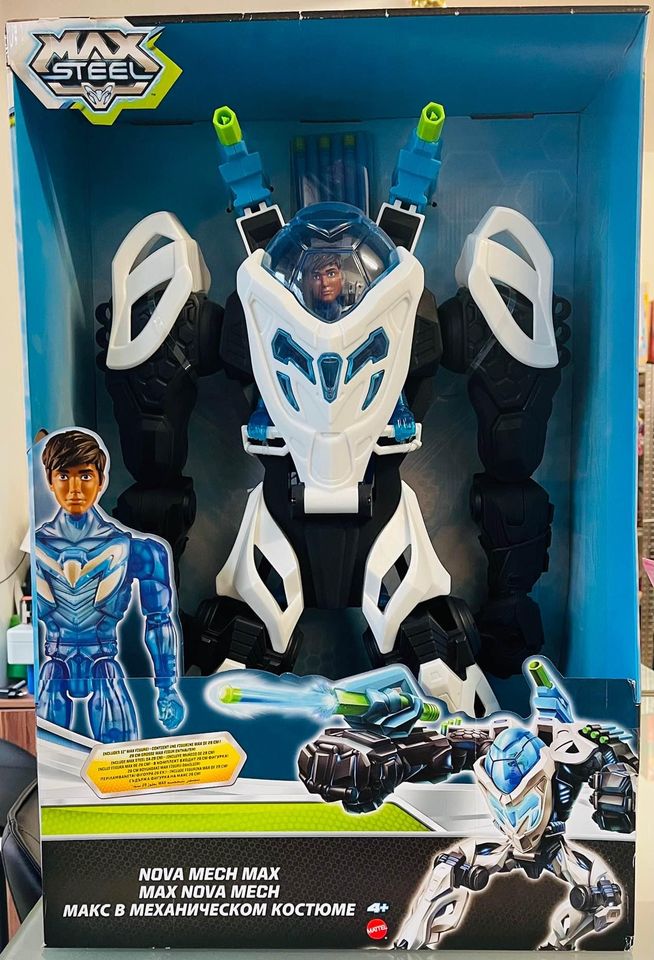 MAX STEEL NOVA MECH 64 CM Mattel