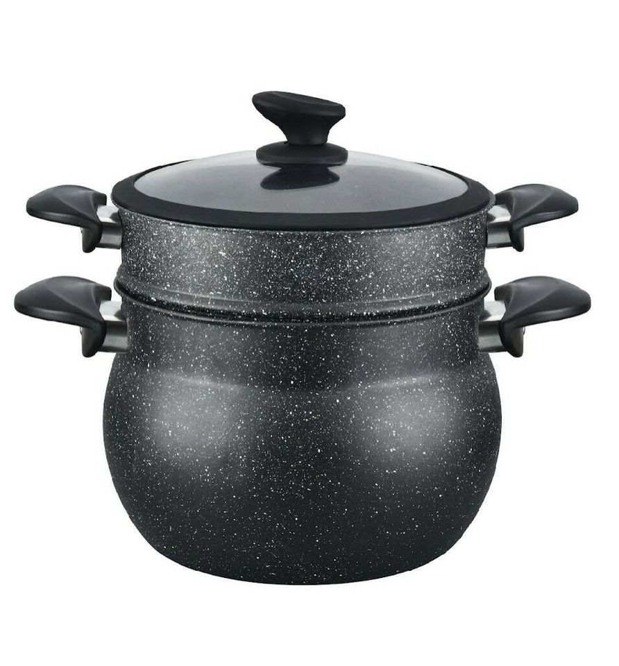 Couscous Topf Couscoussiere Kuskus Dampfgarer 12L Induktion