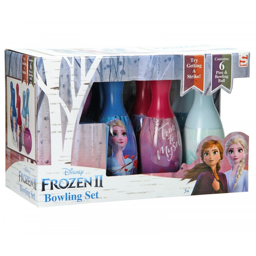 Sie haben so einen Artikel? Gebührenfrei verkaufen Eiskönigin Bowling Set Kegelspiel Kegel Sommer Party Frozen Disney Geschenkset
