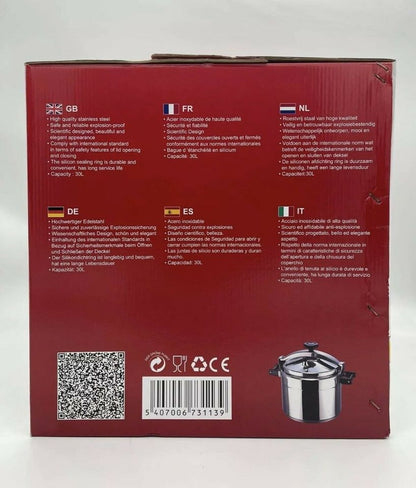 Schnellkochtopf Classic Aluminium Serie 30 L Suppentopf kochtopf