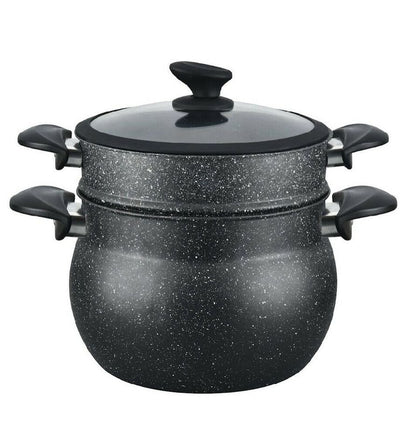 Couscous Topf Couscoussiere Kuskus Dampfgarer 12L Induktion