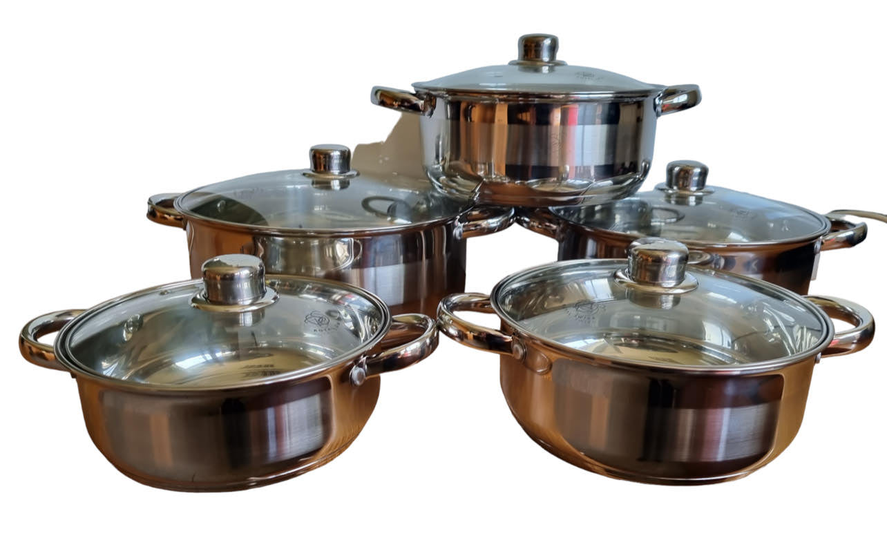KOCHTOPF SET 10-TLG | ROYAL SWISS