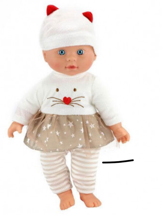 ToiToys Lovely Baby - Babypuppe mit Tragetasche