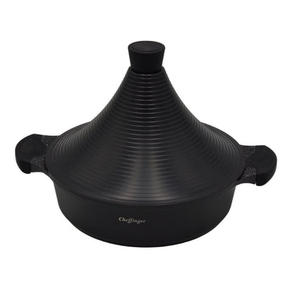 BRÄTER / GARTOPF, DAMPFGARER, STEEL TAGINE Ø 28 | CHEFFINGER CF-TAJ28