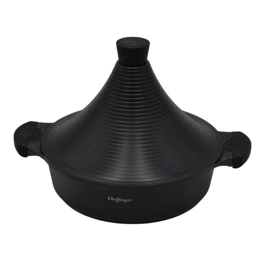 BRÄTER / GARTOPF, DAMPFGARER, STEEL TAGINE Ø 28 | CHEFFINGER CF-TAJ28