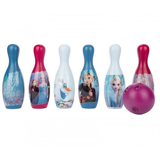 Sie haben so einen Artikel? Gebührenfrei verkaufen Eiskönigin Bowling Set Kegelspiel Kegel Sommer Party Frozen Disney Geschenkset