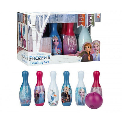 Sie haben so einen Artikel? Gebührenfrei verkaufen Eiskönigin Bowling Set Kegelspiel Kegel Sommer Party Frozen Disney Geschenkset